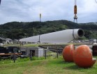 続！風力発電解体・撤去工事